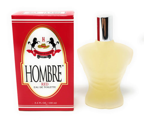 Hombre Eau de Tolette Red 3.4 oz