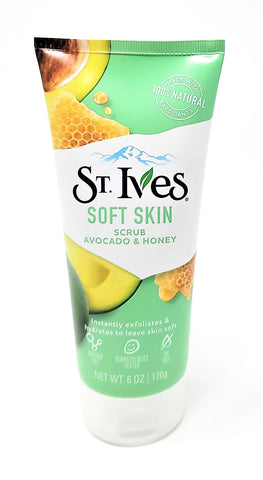 St. Ives Soft Skin Scrub Avocado & Honey 6 oz