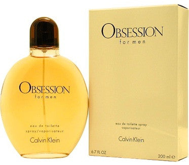 Obsession by Calvin Klein For Men Eau de Toilette Spray 6.7 oz.