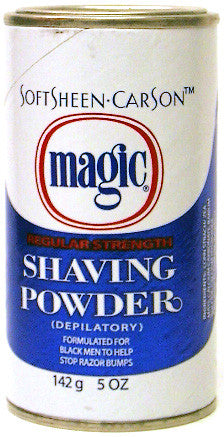 Magic Shaving Powder Blue Regular Strength 5 oz