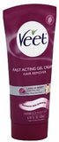 Veet Fast Acting Cream Gel Hair Remover Legs and Body 6.78 oz.