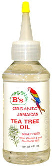 B's Organic Jamaican Tea Tree Oil 4 oz.